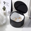 BUGUUYO Waste Container Mini Dustbins Desktop Storage Container