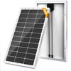 SOLPERK 100 Watt Solar Panel 12 Volt, 100W Solar Panel