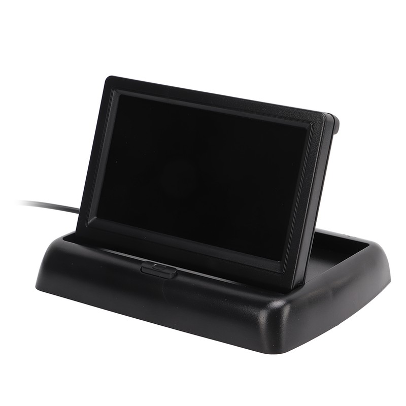 Car Baby Camera 4.3in Large Screen Clear Display 360° Rotating