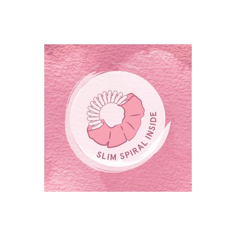 invisibobble Hair Scrunchie Thin Loop Be Gentle, 3 Hair Bobbles