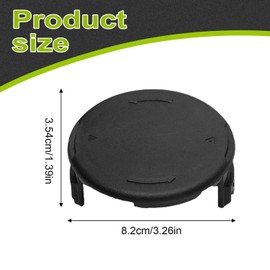 SIGANDG TLP-01-1 Replacement Spool Cover for Parkside Mower, Hood Grass Trimmer Spool Cap for Parkside, Lidl Parkside PRT 550 A1/A3, PRTA 20-LI A1/B2/C3, PRTA 20-LI A1-IAN 3110466