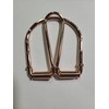 BLUSUPERSHOP Rose Gold Spring Spring Money Clip for Bathroom Handmade