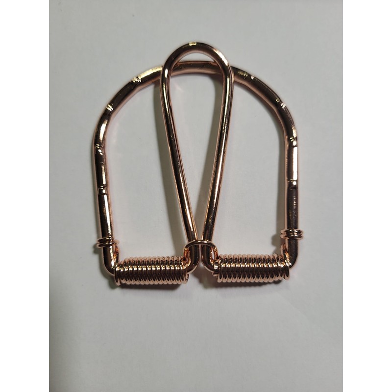 BLUSUPERSHOP Rose Gold Spring Spring Money Clip for Bathroom Handmade