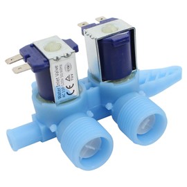 2-Pack WH13X10024 Washer Dual Inlet Valve Replacement for General Electric WJSR4160D5CC - Compatible with WH13X10024 Water Valve