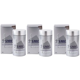 Super Million Hair LB3, 1.1 oz (30 g), No.3, Light Brown, Set of 3