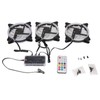 CPU Fan 11 Blades RGB Colorful Enhanced Frame Design Shockproof