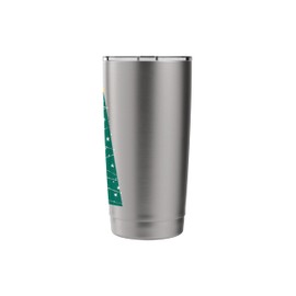 Christmas Tree Lights Ask Me How Many Days Until Xmas Party Stainless Steel Insulated Tumbler