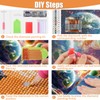 KEYIFA Colourful Universe Diamond Painting Accessories, 5D Crystal Art Photo