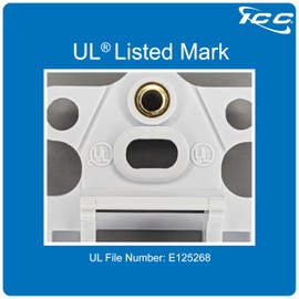 ICC Decorex Insert with 3 Ports for EZ®/HD Style, Ivory