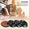 Piano Caster Cups Leg Floor Protectors WOGOD Upright Piano Caster