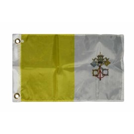 12x18 12"x18" Country of Vatican City Keys Boat Motorcycle Flag Grommets