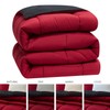 Quilted Down Alternative Comforter 3 Piece Set - Oversized King