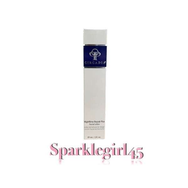 Circadia Nighttime Repair Plus Facial Lotion 2 oz/59mL. NEW IN