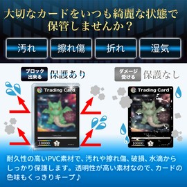 Altecs Sideloaders Horizontal Card Loader Trading Cards Hard Case PVC (20 Count)