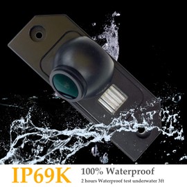 HD 1280 x 720p Colour Camera Waterproof Reversing Camera Number Plate Lighting Camera Car Reversing System with Parking Aid Night Vision for Ford Mondeo Mk3 Mk4 Ford Focus Sedan (2) (3) Sedan C-Max