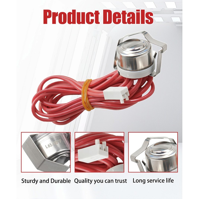 HH18HA279 Heat Pump defrost Thermostat/Sensor Replacement Part Compatible with Carrier/Bryant