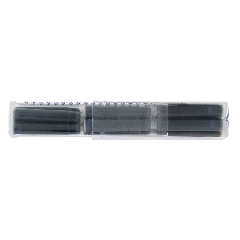 Monteverde Monteverde Standard Ink Cartridge, Blue/Black, 12 Pack (G303BB)