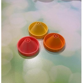 Fruit Fly Gnat Trap Lid for Mason Jars - 3D Printed - Choose your Color - Choose your Color: Lemon Yellow, Acknowledge: I understand that NO JARS ARE INCLUDED!