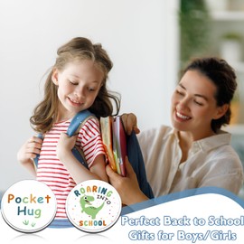 Back to School Coin Supplies Gifts for Students Boys First of School Gifts for Son Daughter off to College First Day of Kindergarten Preschool 1st Grade School Pocket Hug Token Father