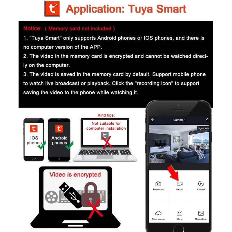 5G Wi-Fi Camera WiFi Mini Compact Camera High Definition Live