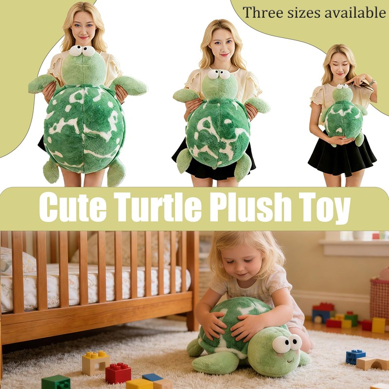 35 inch Large Ocean Turtle Plushies Body Pillow