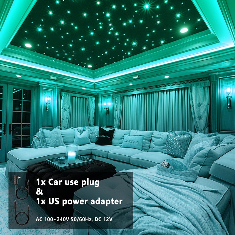 Starlight Headliner Kit 300pcs – Gift Idea | 16W RGBW