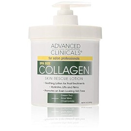 ADVANCED CLINICALS 2 PACK SET - CREMA CORPORAL COLAGENO RESCATE DE LA PIEL CON TE VERDE, ALOE VERA Y MANZANILLA 454GR/CU