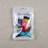 Ganzoo Plastic Click Fastener, Pack of 11, Colour Mix, 3/8