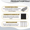 Sorlpv Solar Panel Mount for 2 x Modules, PV Mount