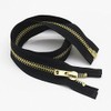 YaHoGa 73 cm #10 Large Metal Zip Separable Zip for