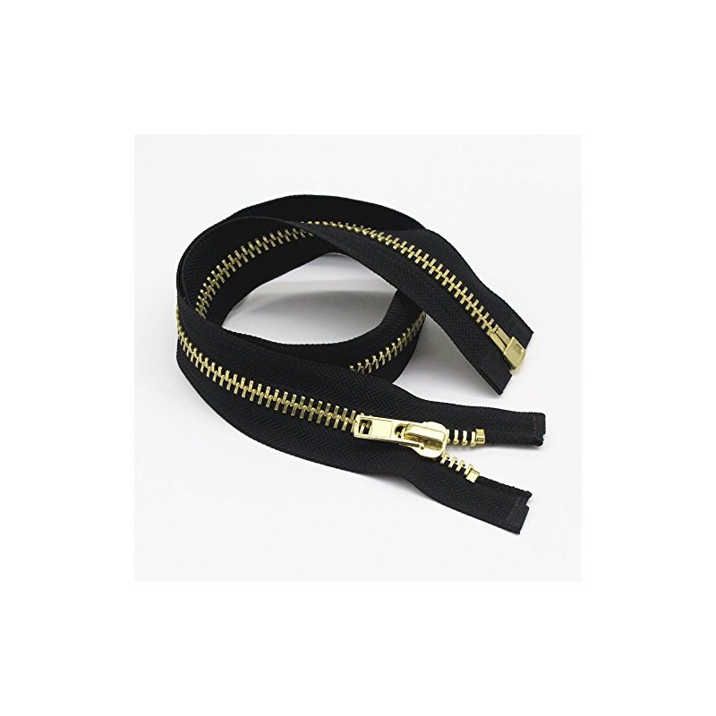 YaHoGa 73 cm #10 Large Metal Zip Separable Zip for