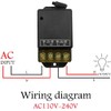 QIACHIP 30A Relay Wireless Remote Switch, AC 110V 120V 240V