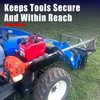 ToolHaul Universal Tool Carrier Kit for Tractors, Fixed Mount, Made