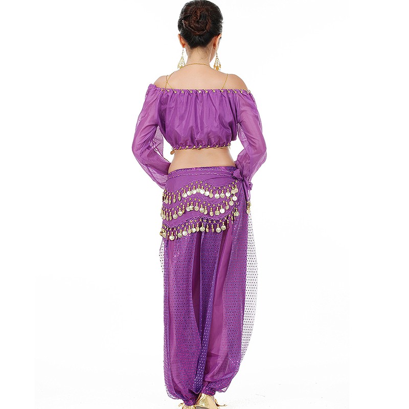 Astage Women Belly Dance Suit Costume Active Wear Waist Belt