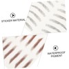 WOONEKY 8pcs Realistic Eyebrow Stickers Easy to Apply Perfect for