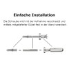 Rope Tension Set for Wall or Ceiling Mounting Length: 5