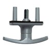 Locking T Handle 31mm Shaft (Garage Door Spare Parts) to