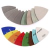 Z-LEAP Triangle Diamond Sandpaper Sheet Discs Sanding Pads for for
