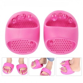 Arch Support Exercise Slippers - Forefoot & Diet Balance Calf Black 2ea