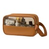 Taysis Translucent Makeup Bag, TSA Approved Toiletry Bag for Travel,