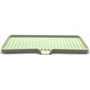 Happitasa Silicone Soap Dish Tray and Sponge Holder with Drain