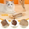 4 Pack Silvervine Cat Chew Sticks, Catnip Gall Fruit Dental