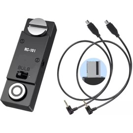 for Nikon d750 d7200 z6 z6ii z7 z7ii d7500 The Camera Releases The Shutter Cord Remote Control RC101-DC2 Remote 1/4 Screw Fixing Small Release Button Handle (RC-101 DC2 NK)