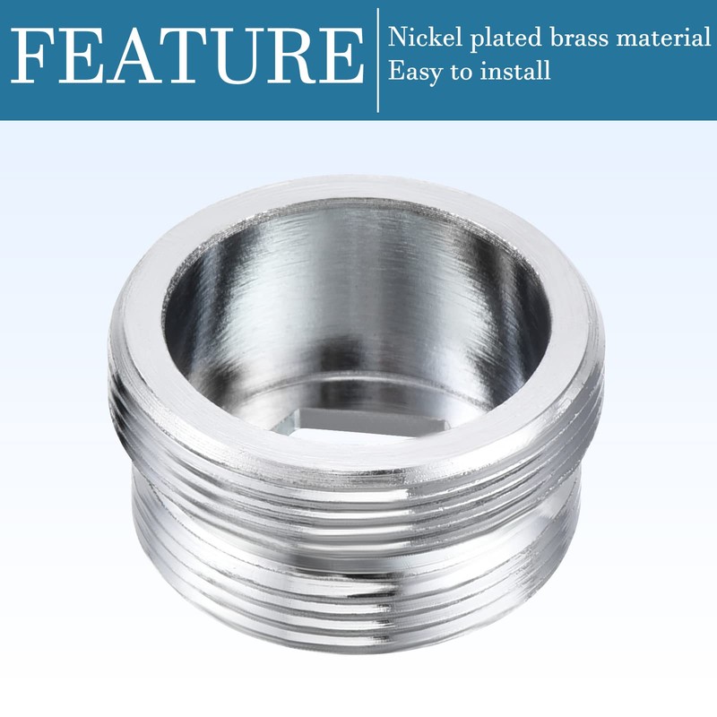 QUARKZMAN M24 to M22 Male Thread Nipple x 3 Pieces
