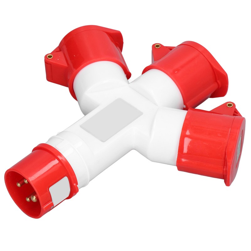 Industrial Socket Waterproof Electrical Connector 3 Way 16A Outlet for