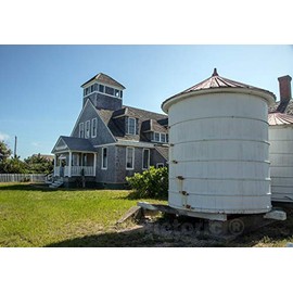 Historic Pictoric Photo- The Chicamacomico Life-Saving Station in Rodanthe, a Community on Hatteras Island 1 Fine Art Photo Reproduction 12in x 08in