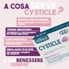 CYSTICLE | D-Mannosio Puro 1200mg | Integratore Cistite, con Mirtillo
