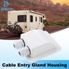 Dreld Cable Grommet Waterproof 2-Way Roof Guide Solar Cable Guide