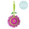 VIGAR Flower Power Microfiber Duster with Comfortable Non-Slip Handle, Detachable