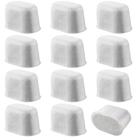 12 Pack Premium Charcoal Water Filters Compatible with Breville BWF100 Machines, Breville Espresso Machine Water Filter Replacement